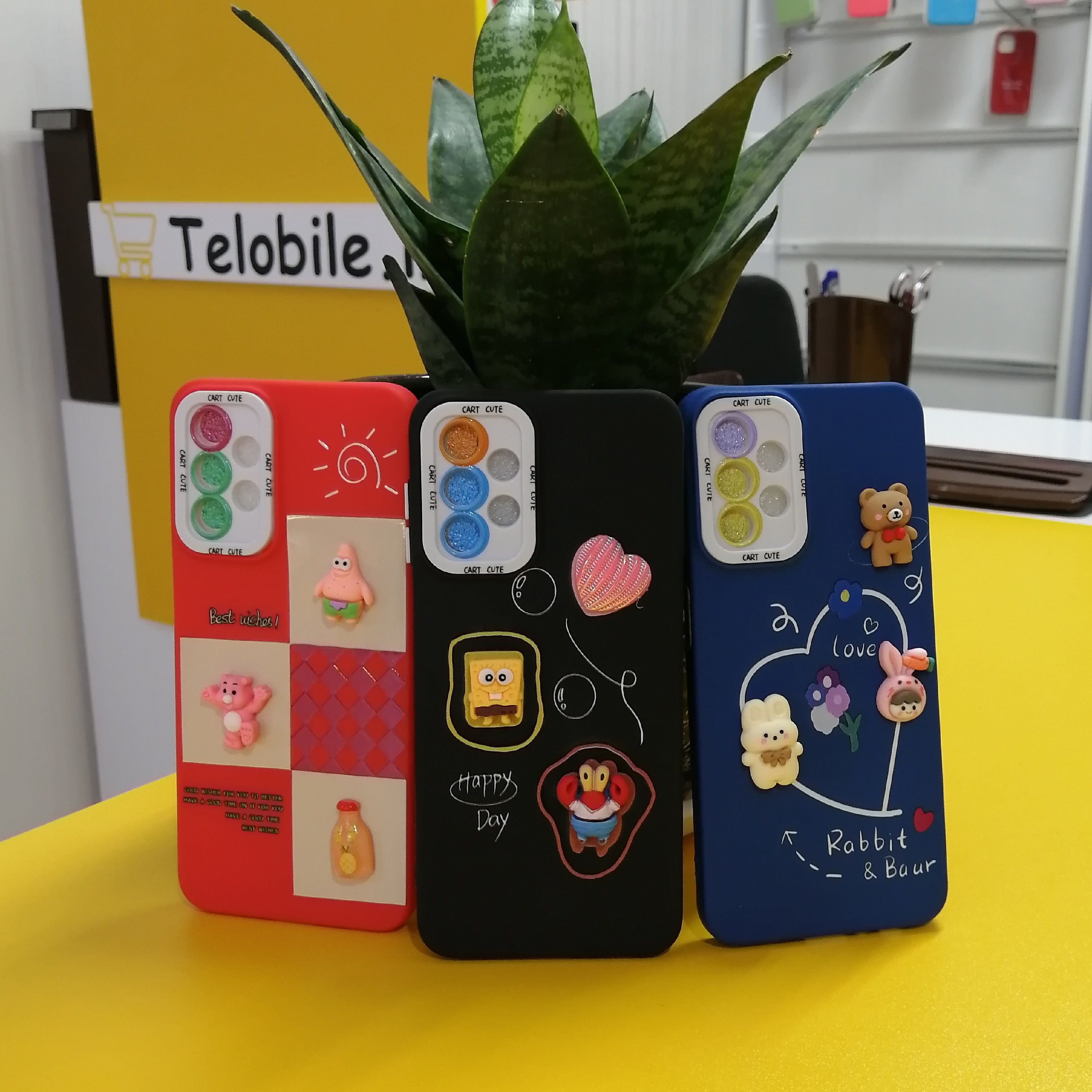 قاب گوشی عروسکی برجسته مدل گلکسی A13