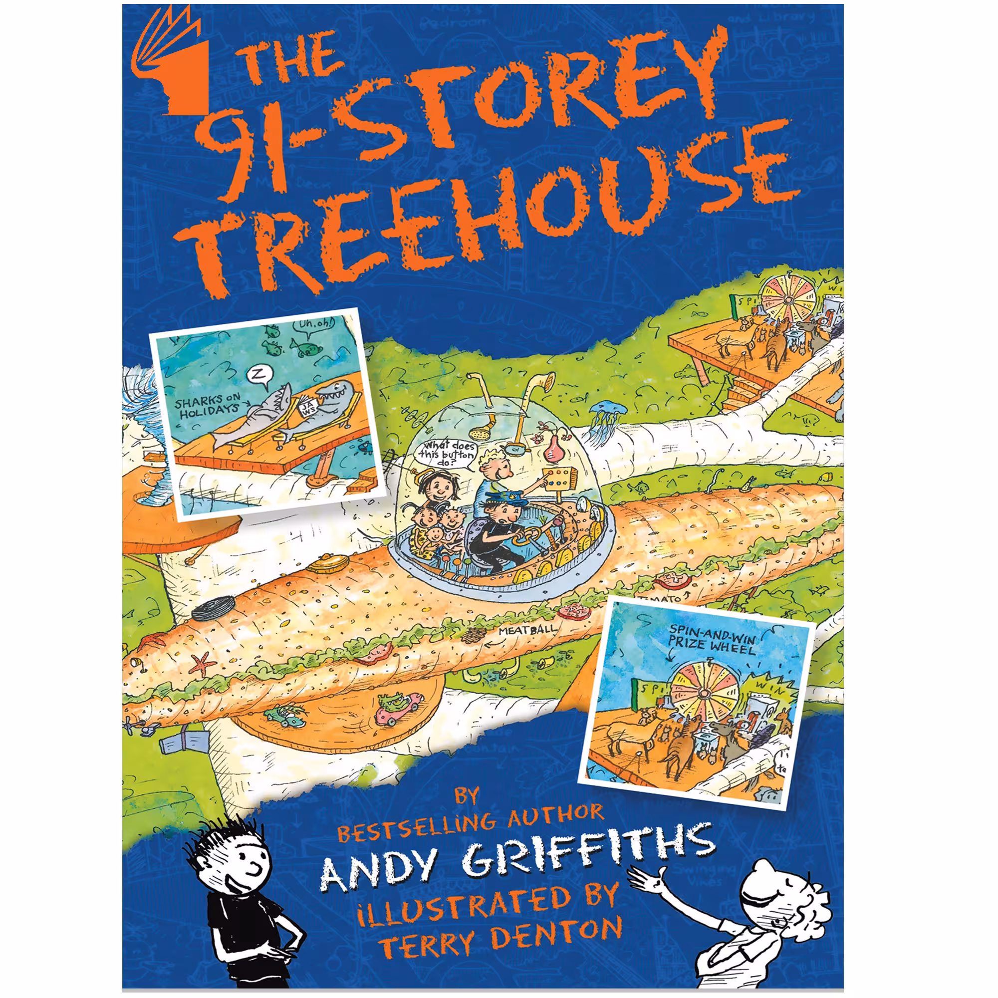 کتاب The 91-Story Treehouse اثرAndy Griffiths انتشارات معیار علم