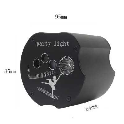 رقص نور لیزری پارتی لایت مدل APPLE BAR