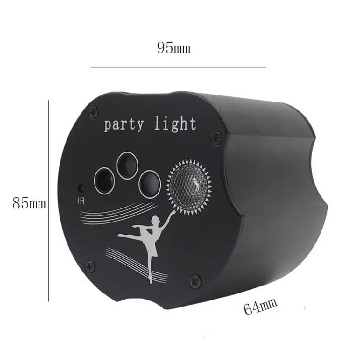 رقص نور لیزری پارتی لایت مدل APPLE BAR