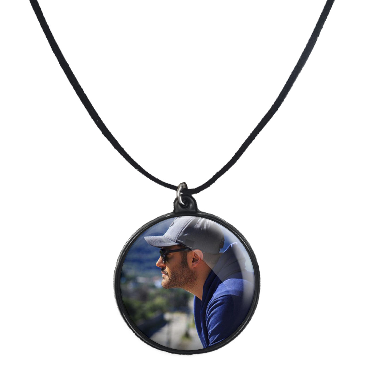 گردنبند پرمانه طرح محمد رضا گلزار کد pmb.24628 مدل دو طرفه