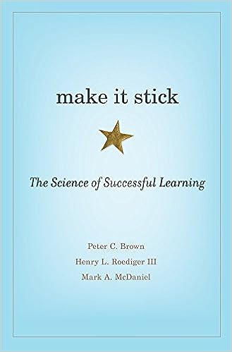 خرید و دانلود نسخه کامل کتاب Make It Stick: The Science of Successful Learning - Pdf