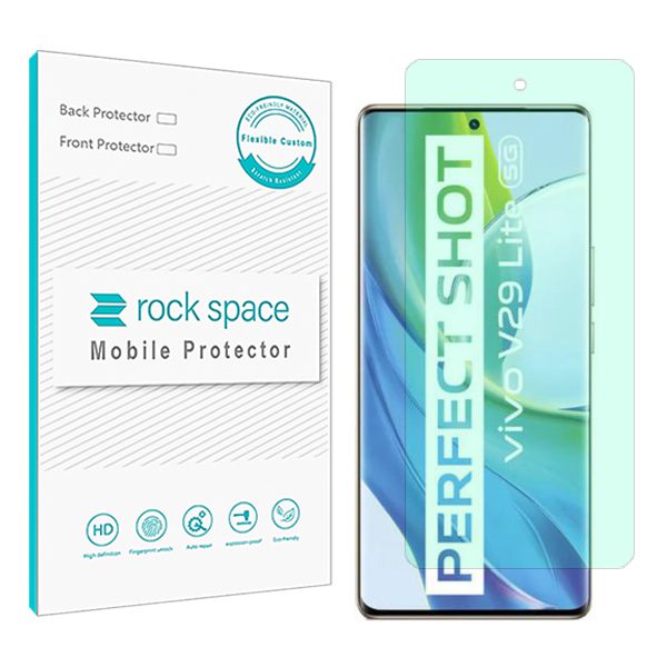 گلس ویوو V29 Lite مدل نانو هیدروژل گرین لایت برند راک اسپیس کد S