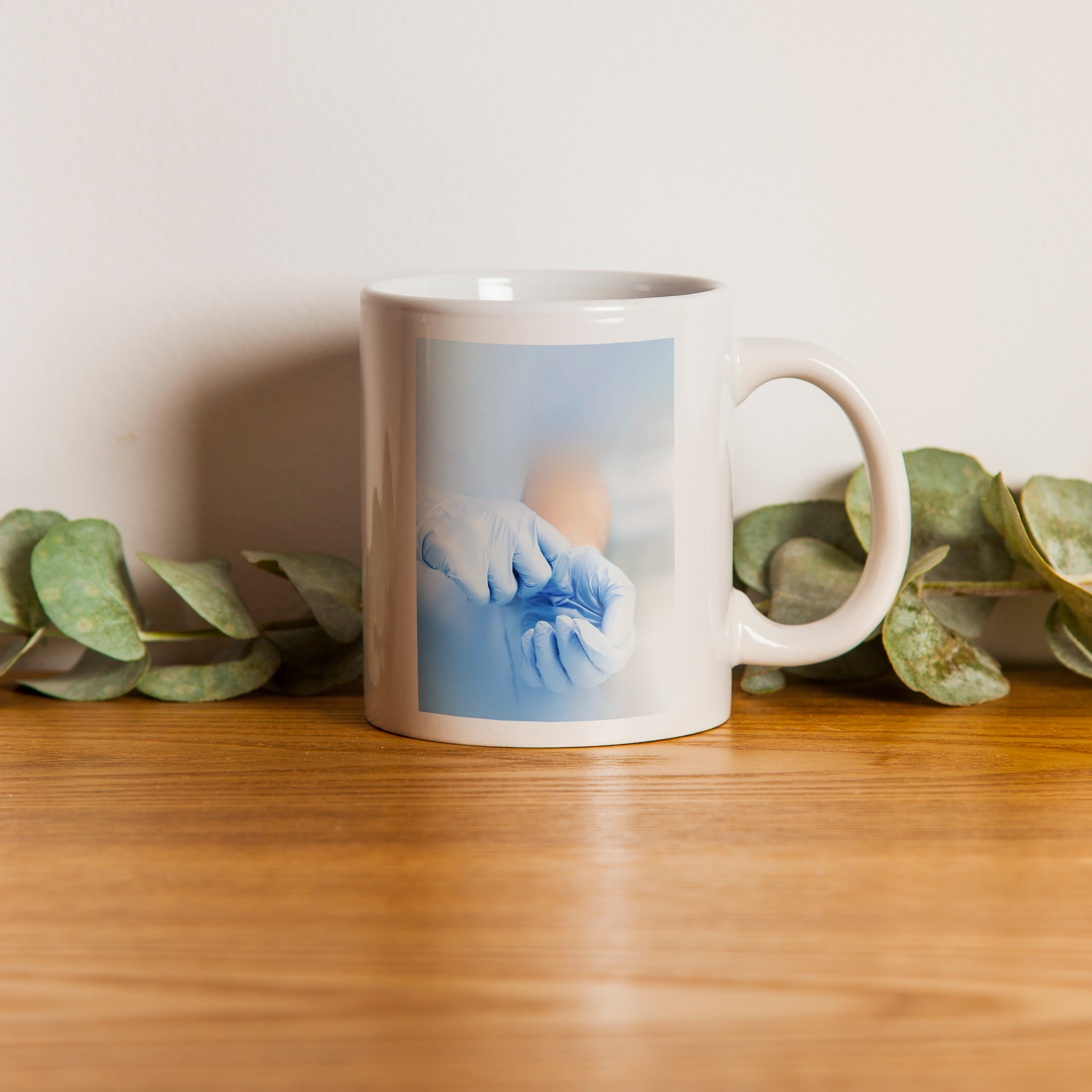 ماگ طرح کادر درمان مدل پزشک و پرستار M27