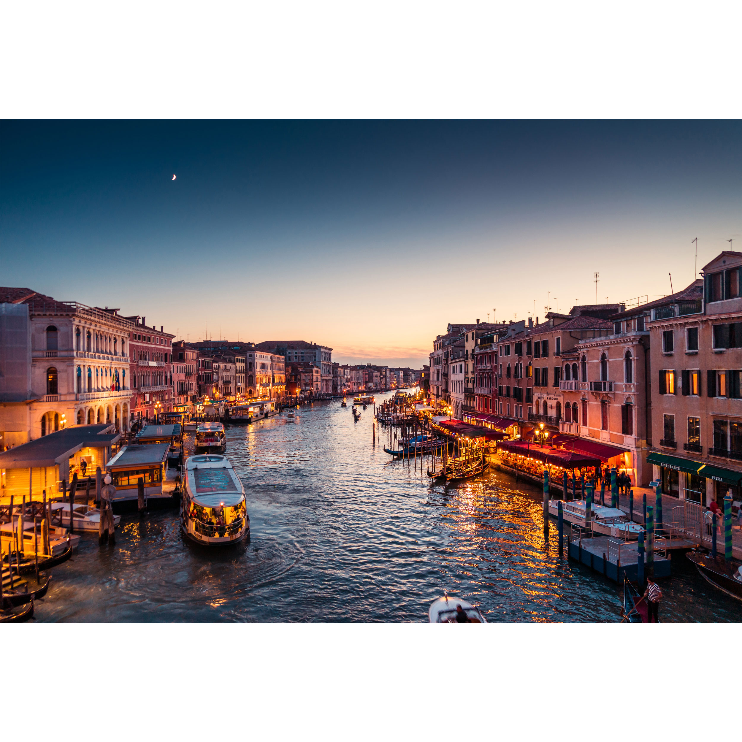 تابلو شاسی طرح شهر و دریای ونیز ایتالیا مدل T1923