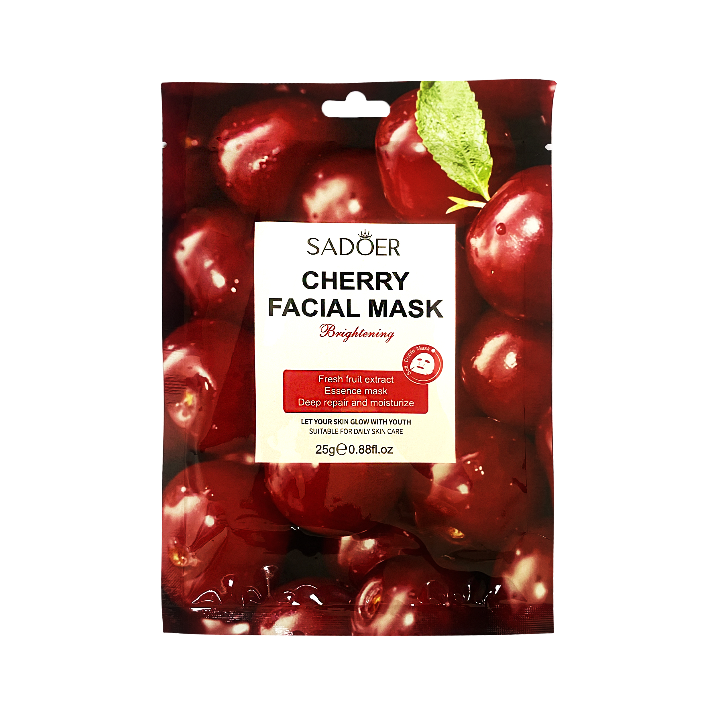 ماسک صورت سادور مدل آلبالو وزن 25 گرم