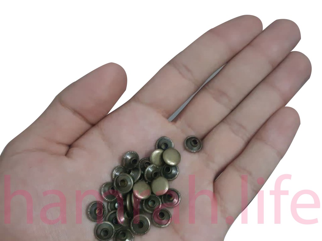 پرچ زیر و رو  یک رو  کف 9 پایه 9 زرد قلم