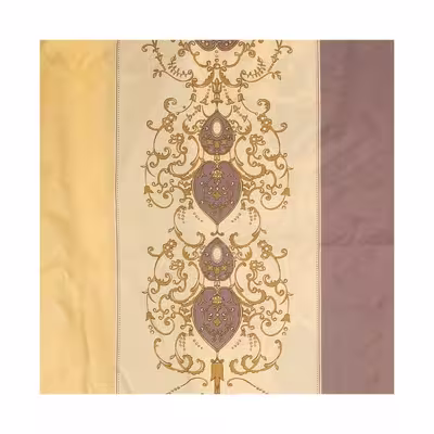 ملحفه آدنو مدل درباری کد IR101 دونفره سایز 240x240 سانتی متر