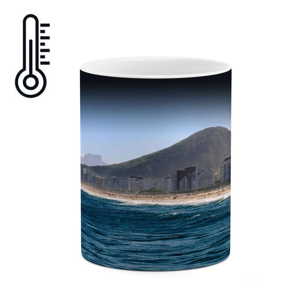 ماگ حرارتی کاکتی طرح شهر مدل mgh13430