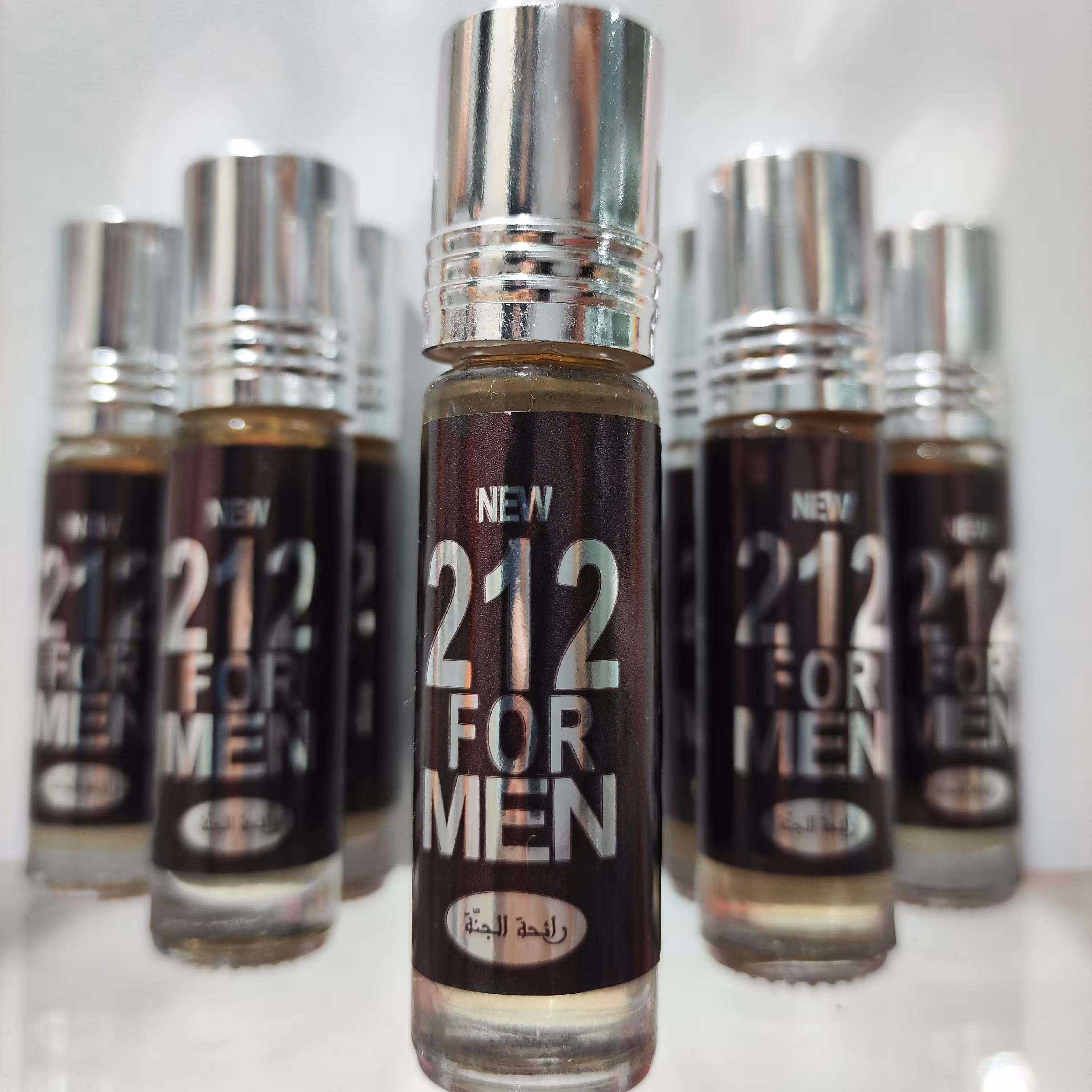 عطر 212 مردانه برند رائحه الجنه 6میل ساخت کشور امارات 