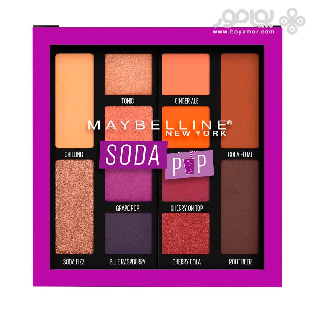 پالت سایه چشم میبلین مدل SODA POP شماره 110
