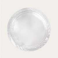 پیش‌دستی یکبار مصرف مدل گلبابا بسته 50 عددی