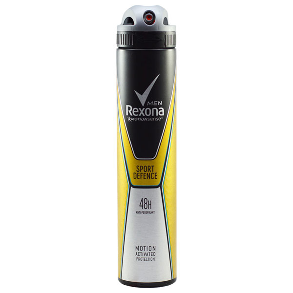 اسپری ضد تعریق مردانه رکسونا مدل SPORT DEFENCE حجم 200 میل