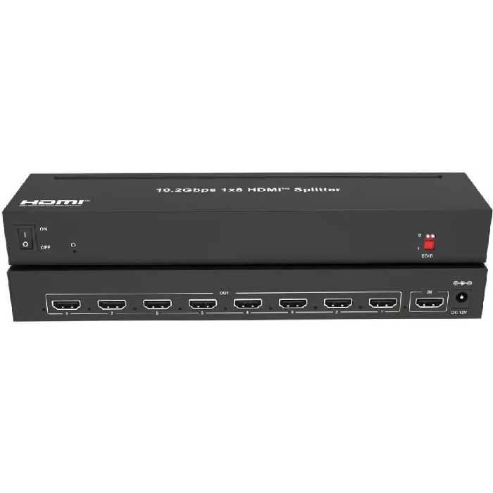 ارسال فوری   ضمانت اصالت کالا   اسپلیتر 8 پورت HDMI فرانت FN-V138