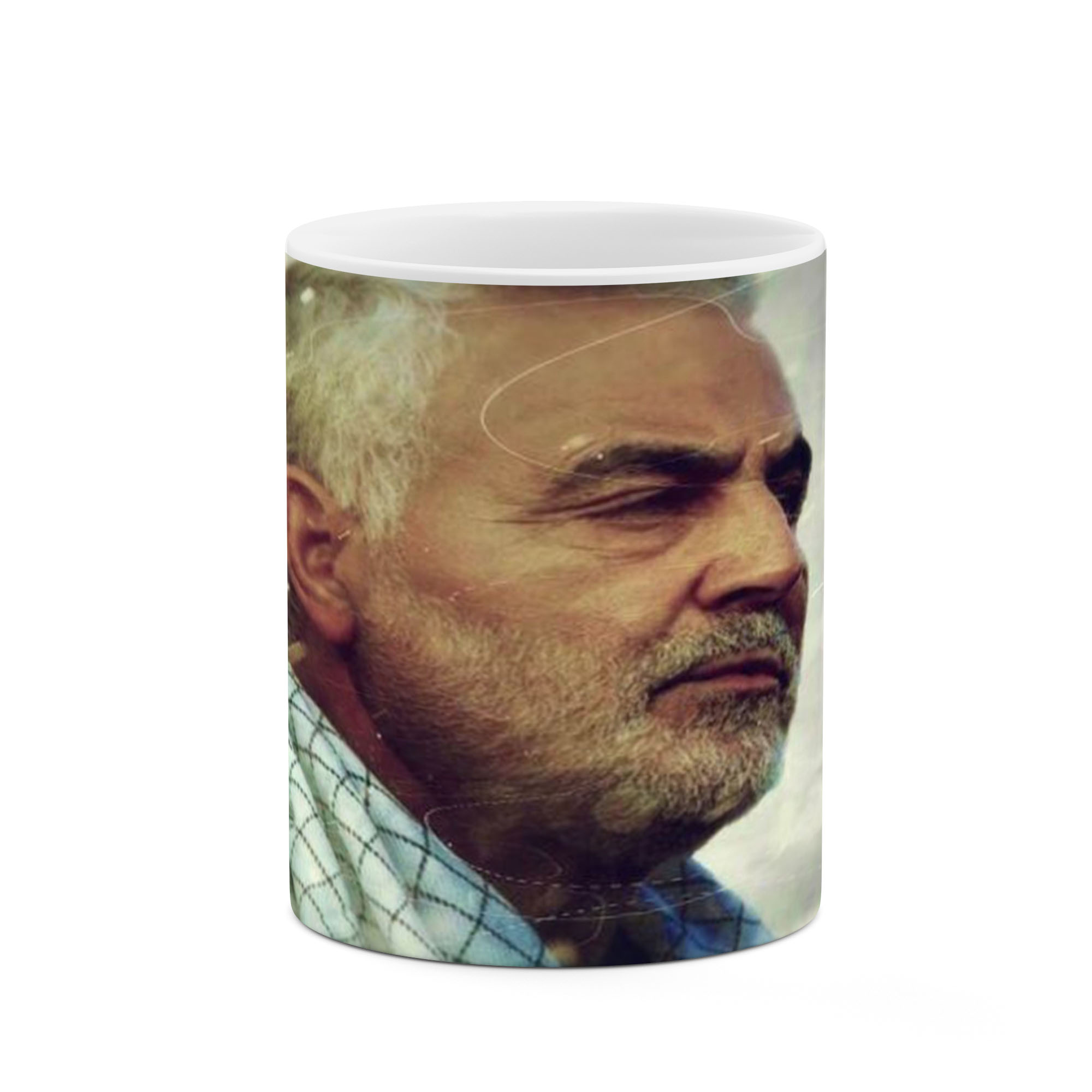 ماگ طرح سردار شهید حاج قاسم سلیمانی  مدل mgp11718