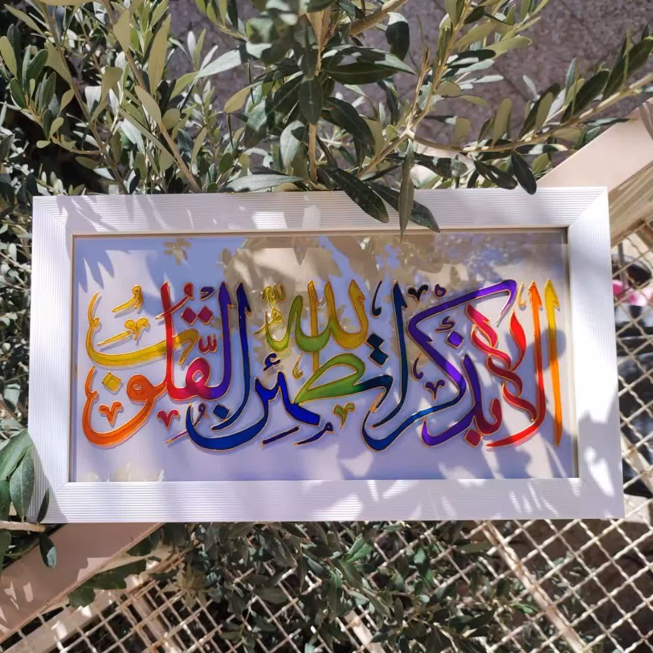 قاب ویترای تابلوی ویترای تابلوی سایز متوسط ویترای