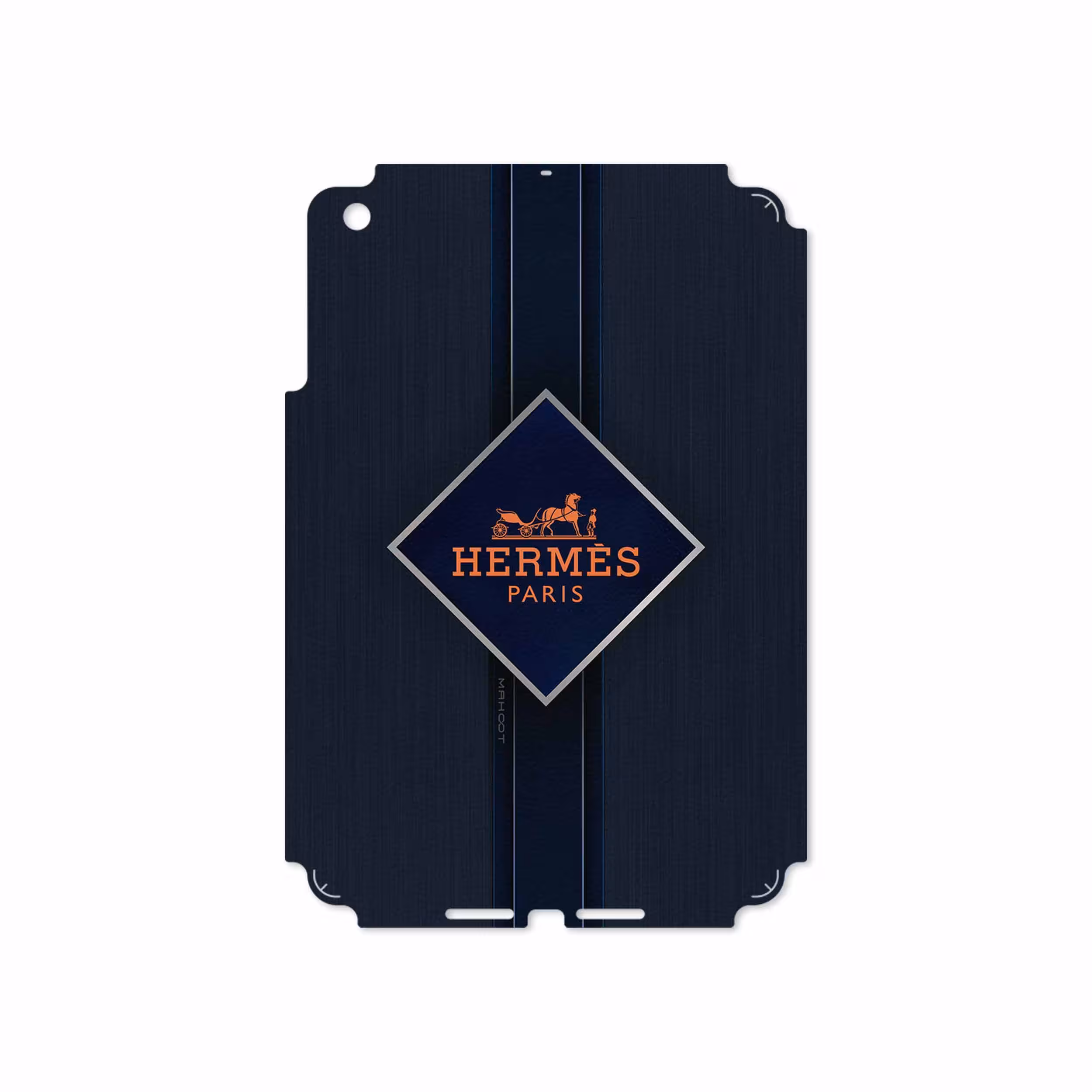 برچسب پوششی ماهوت مدل Hermes-Logo مناسب برای تبلت اپل iPad mini 2012 A1455