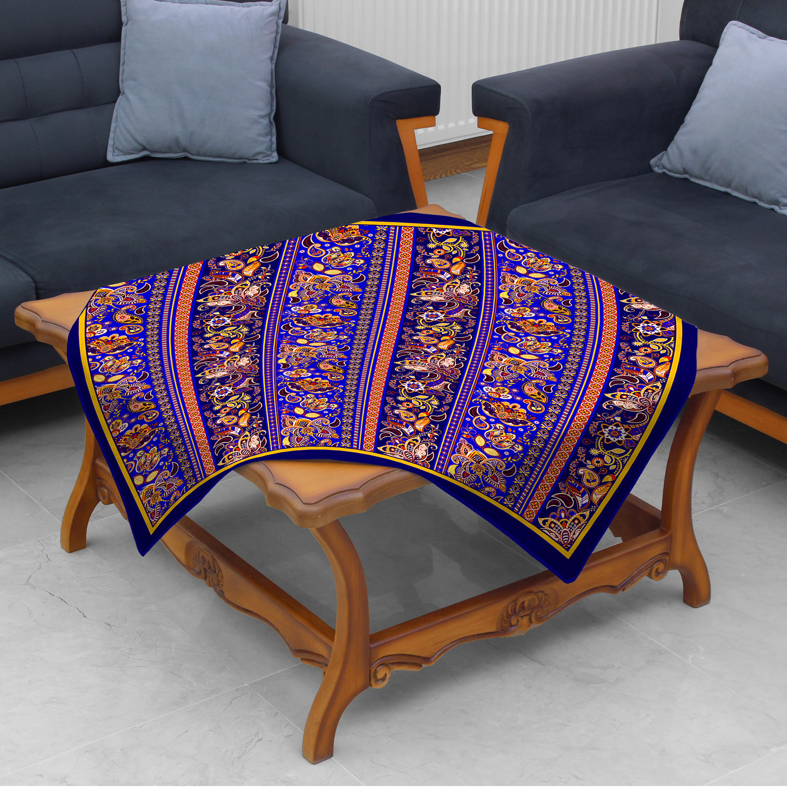 رومیزی طرح راه راه کد 9960