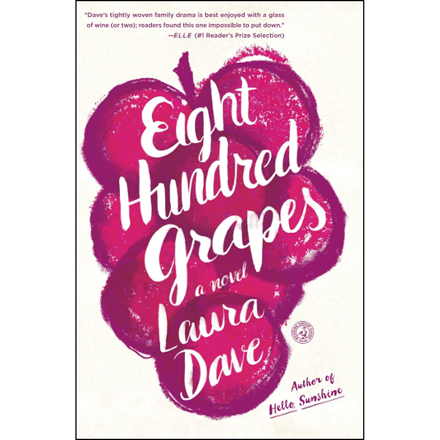 کتاب Eight Hundred Grapes: A Novel- 2016 اثر Laura Dave انتشارات تازه ها