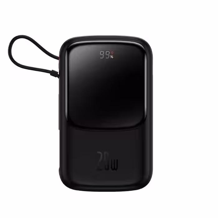 پاوربانک باسئوس مدل PPQD020001 ظرقیت 10000 میلی‌آمپر ساعت | کالا مکس