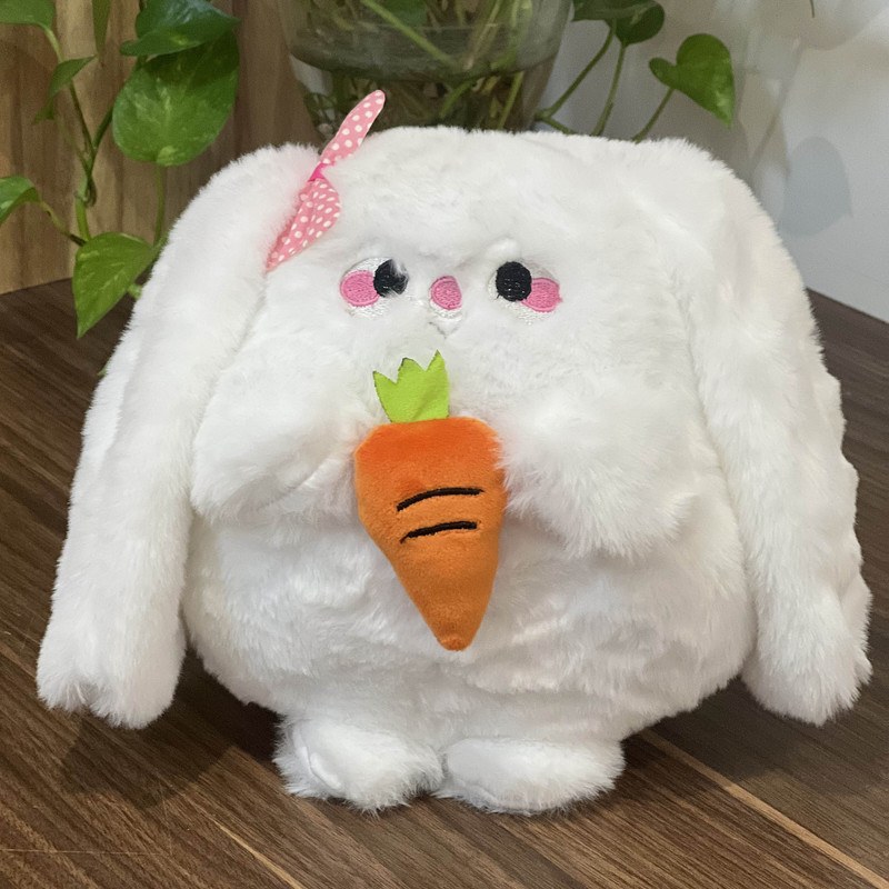 عروسک طرح خرگوش گوش دراز ارتفاع 30 cm-عروسک بافتنی-عروسک دخترانه و پسرانه