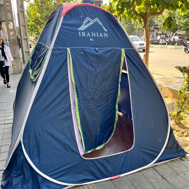 چادر مسافرتی 6 نفره جنس برنو  با کف ضخیم کد5