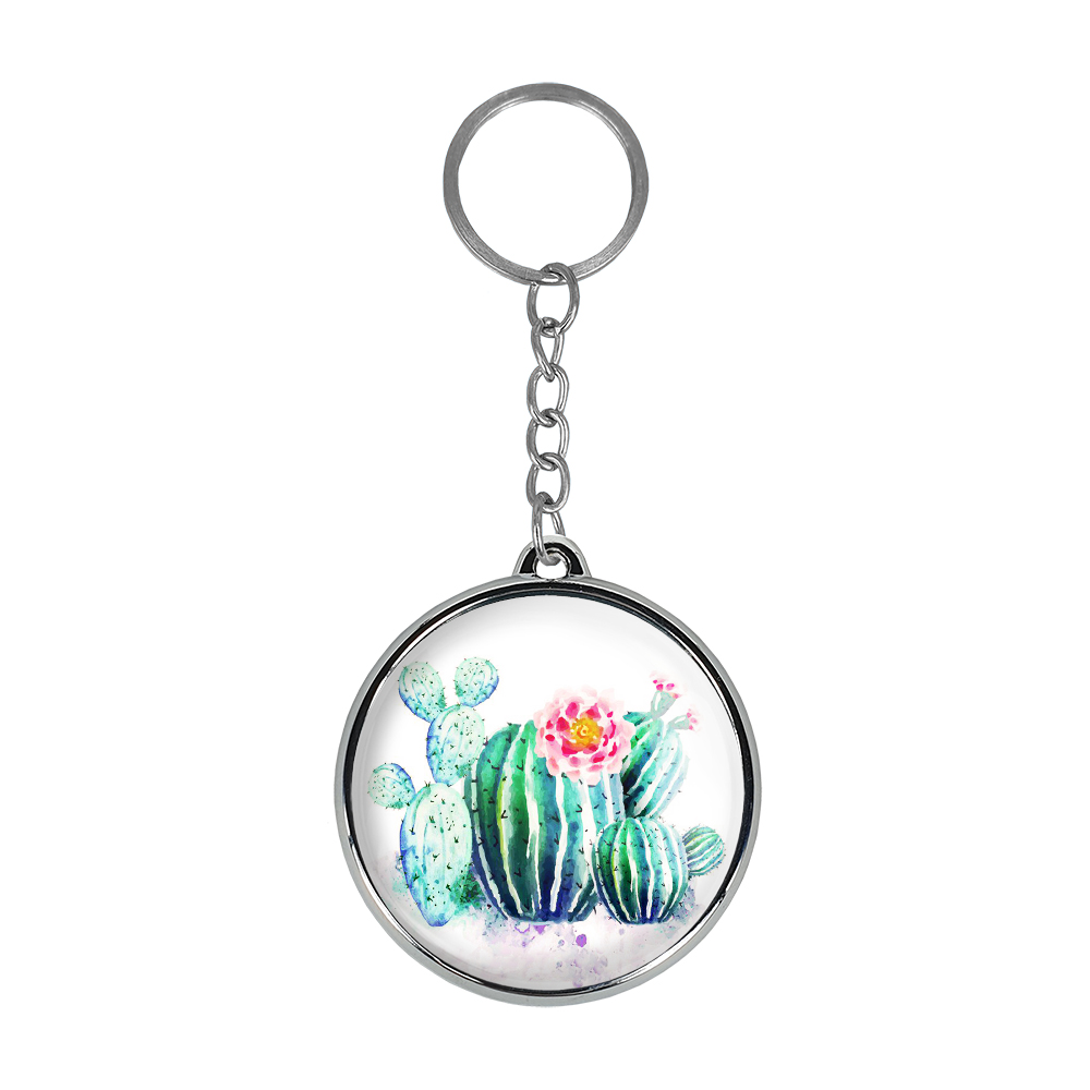 جاکلیدی خندالو طرح کاکتوس مدل دوطرفه کد 52985306