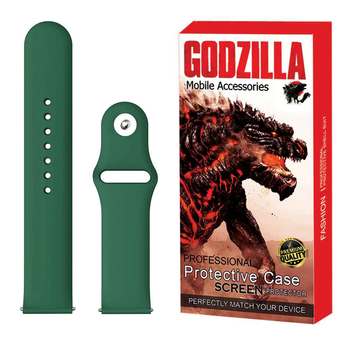 بند گودزیلا مدل G-SL-DK مناسب برای ساعت هوشمند هوآوی Watch GT2 46mm