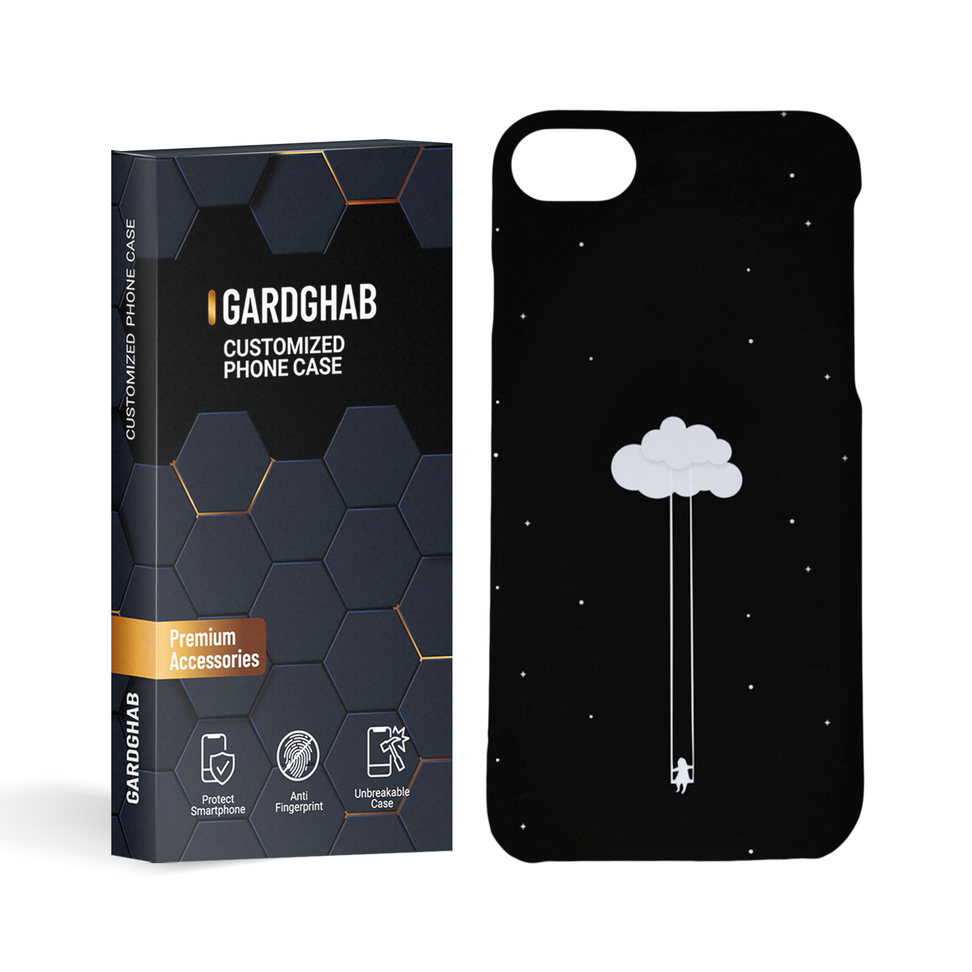  کاور گارد قاب مدل ساده مناسب برای گوشی موبایل اپل iphone 7 / 8 / se2020