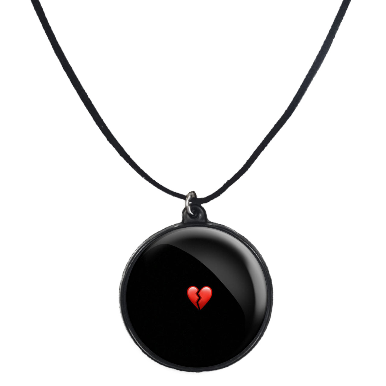 گردنبند پرمانه طرح ایموجی کد pmb.31505 مدل دو طرفه