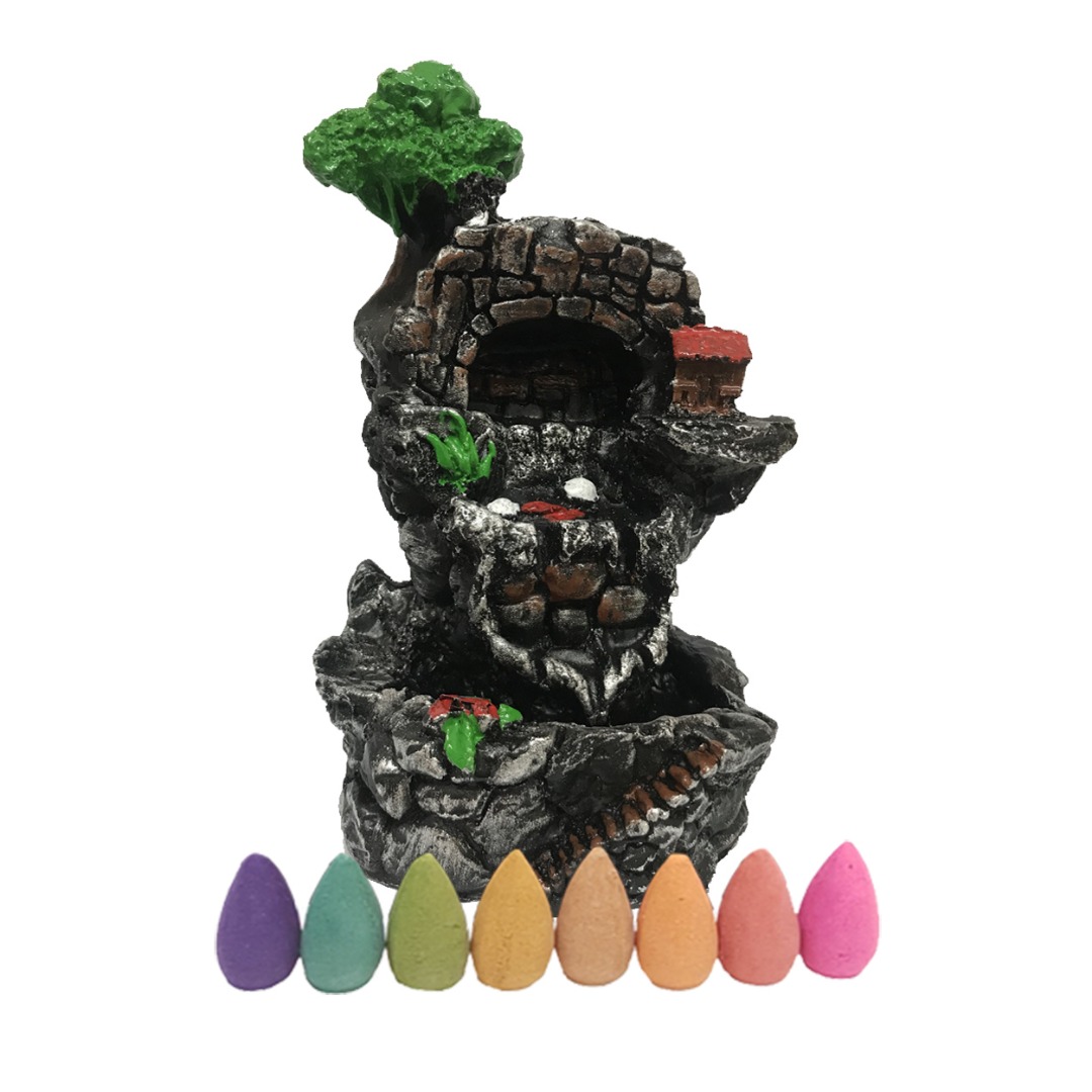 عود و جای عود مدل آبشاری غار کد1