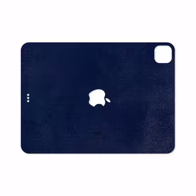 برچسب پوششی ماهوت مدل Deep-Blue-Leather مناسب برای تبلت اپل iPad Pro 11 (GEN 2) 2020 A2228