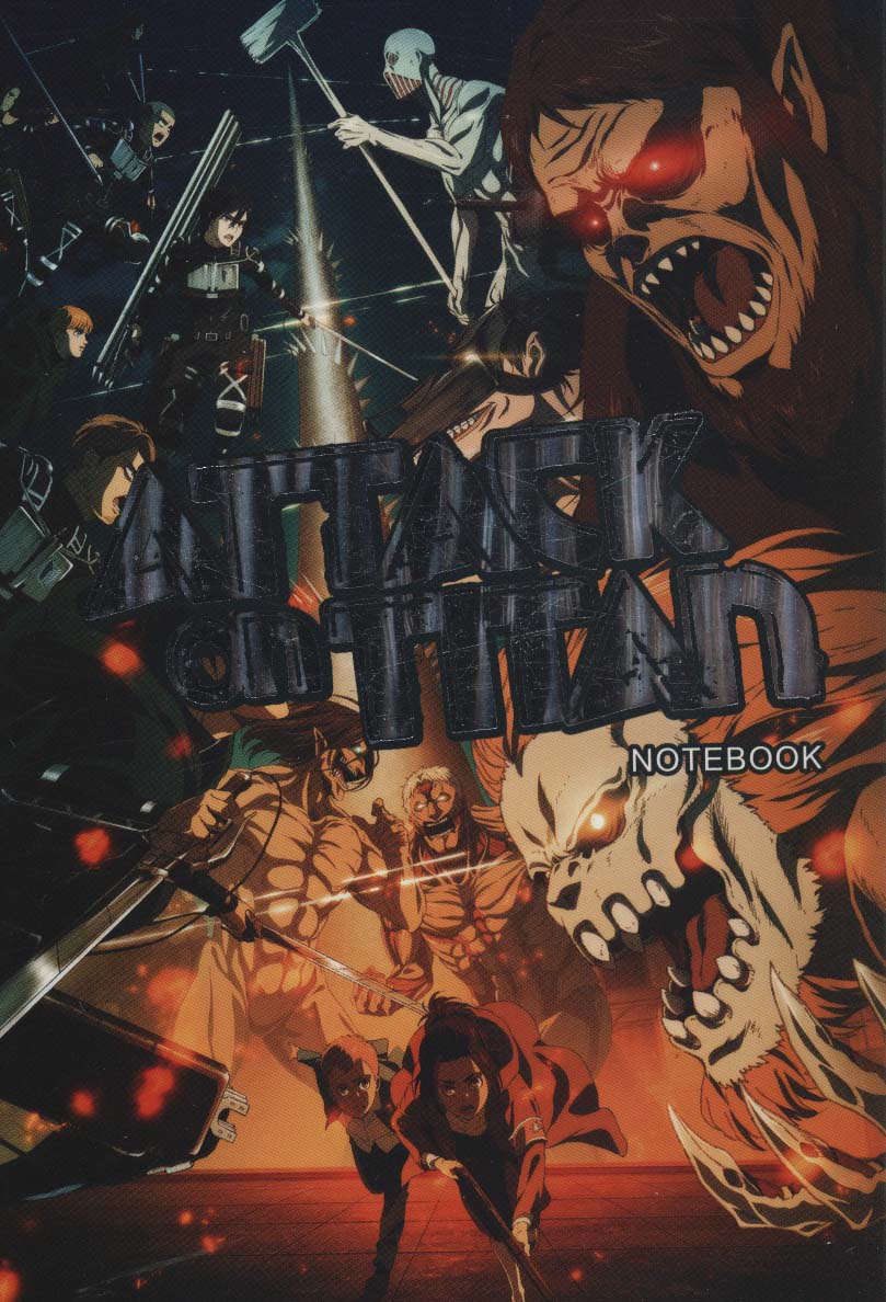 دفتر خط دار حمله به تایتان (ATTACK ON TITAN)،(کد 511) - ناشربوک | خرید آنلاین کتاب