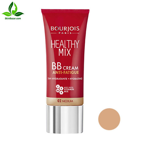 کرم پودر BB بورژوآ مدل healthy mix شماره 02 حجم 21 میلی لیتر کد 639