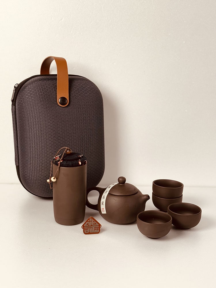 ست دمنوش خوری کیف دار کیوت کد002602