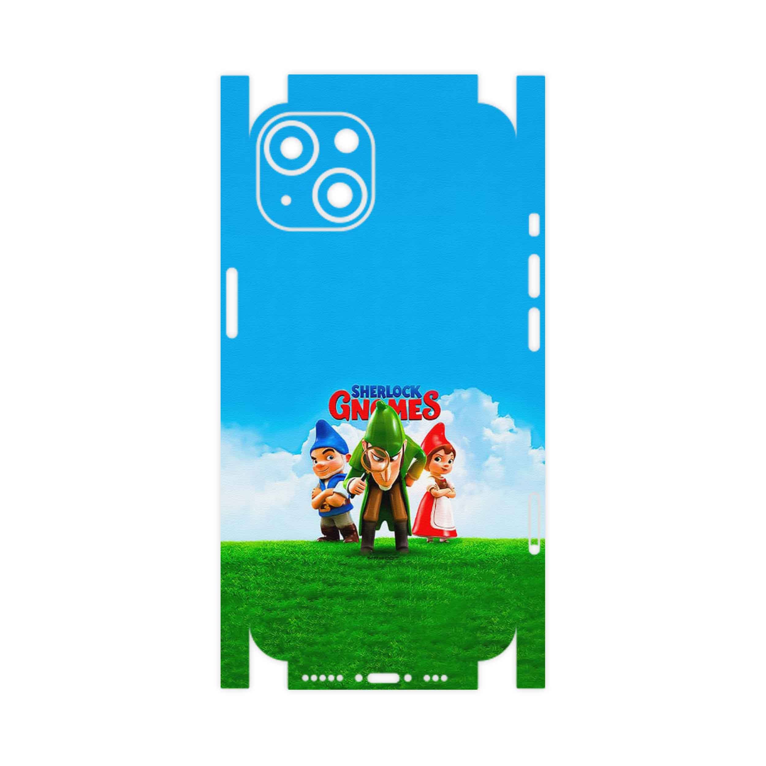 برچسب پوششی ماهوت مدل Sherlock Gnomes-FullSkin مناسب برای گوشی موبایل اپل iPhone 13