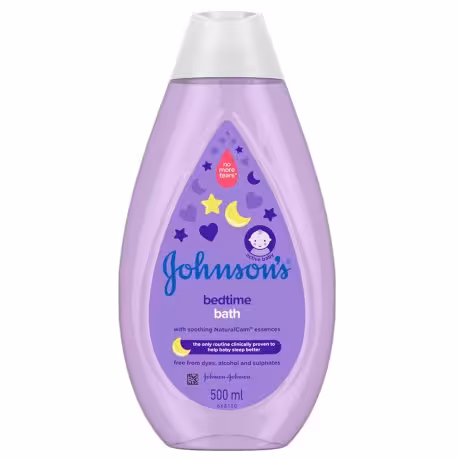 شامپو سر و بدن آرامش بخش بنفش جانسون 500 میل Johnsons