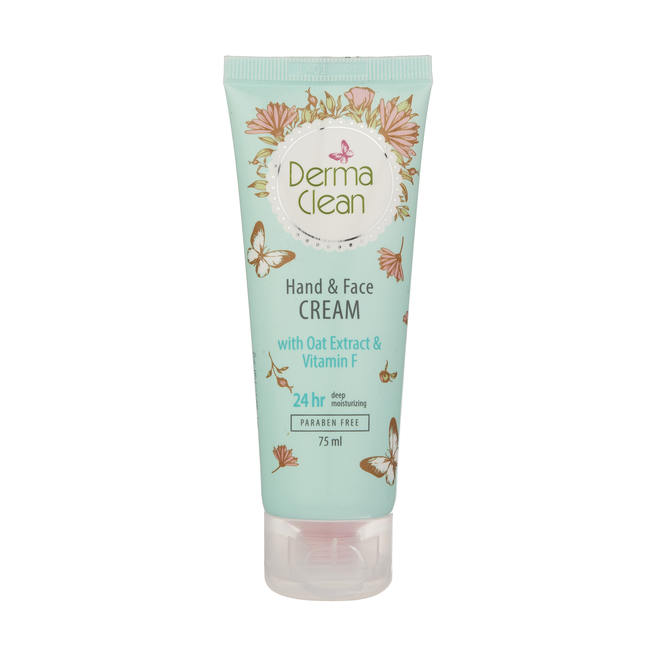 کرم دست و صورت درماکلین حاوی جو دوسر مدل Oat Extract حجم 75 میلی لیتر