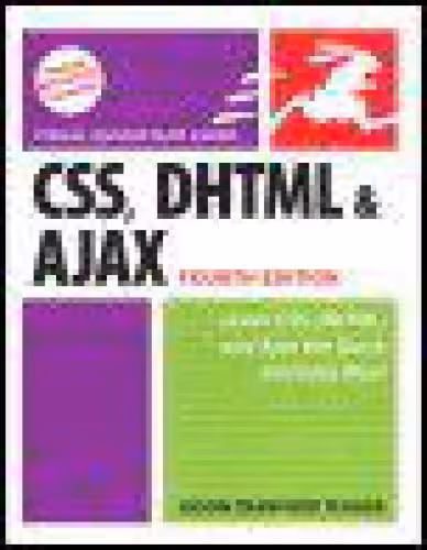 خرید و دانلود نسخه کامل کتاب CSS, DHTML and Ajax: Visual QuickStart Guide