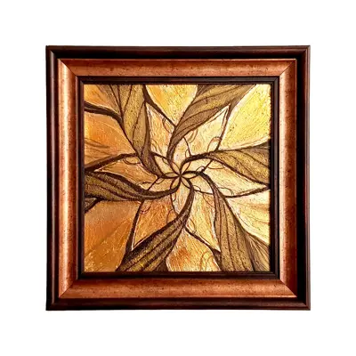 تابلو نقاشی رنگ روغن طرح انتزاعی کد 001
