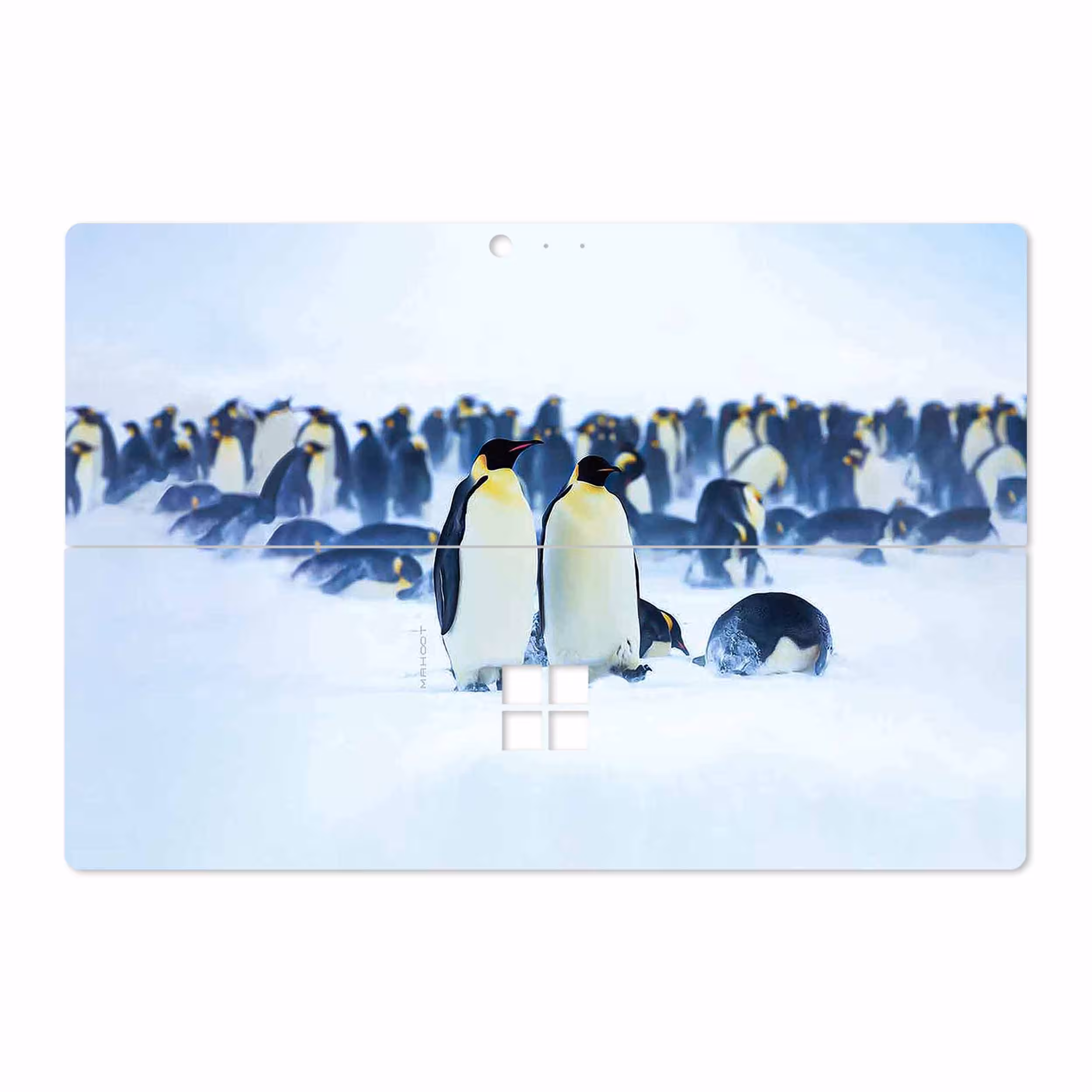 برچسب پوششی ماهوت مدل Penguin مناسب برای تبلت مایکروسافت Surface Pro 4 2015