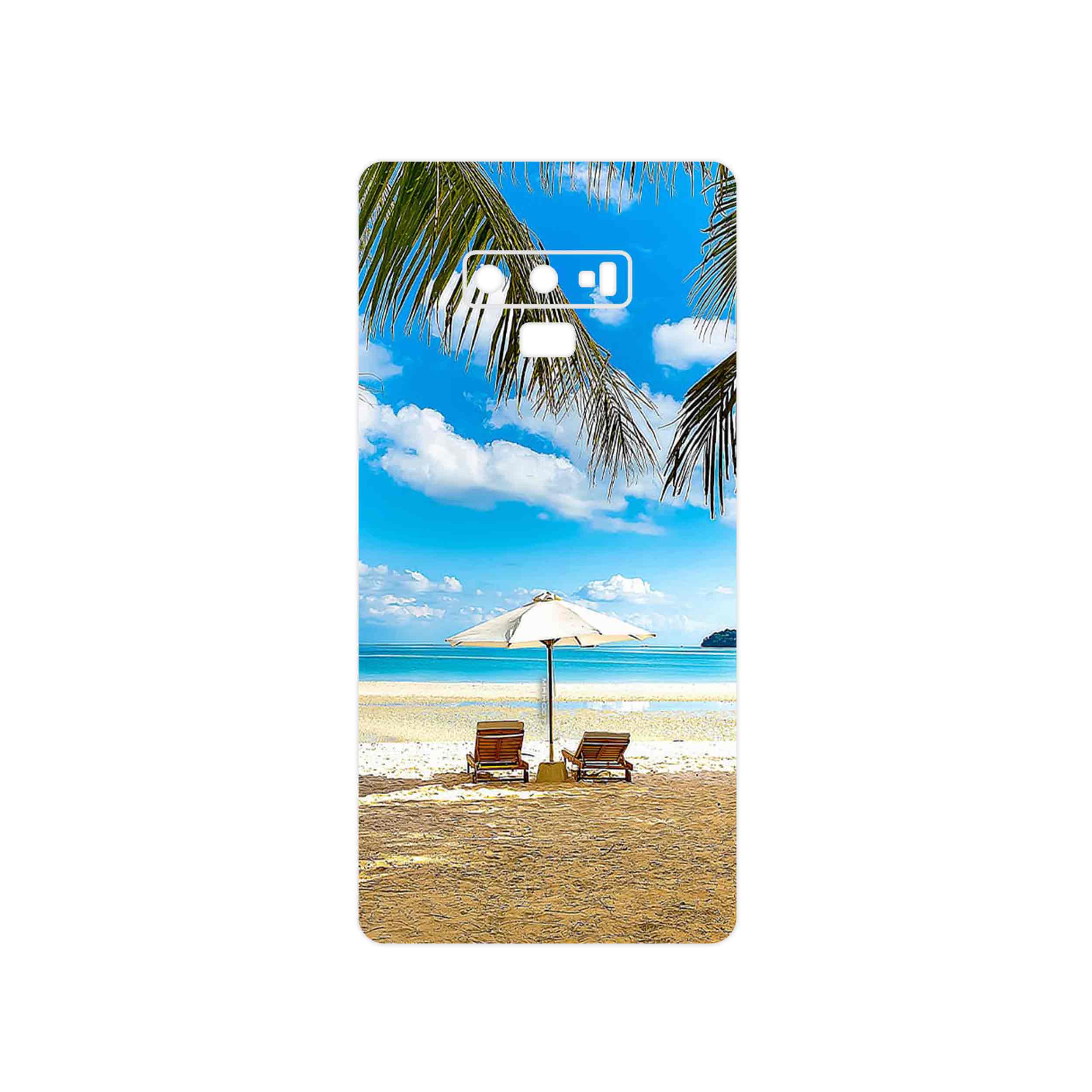 برچسب پوششی ماهوت مدل Beach مناسب برای گوشی موبایل سامسونگ Galaxy Note 9