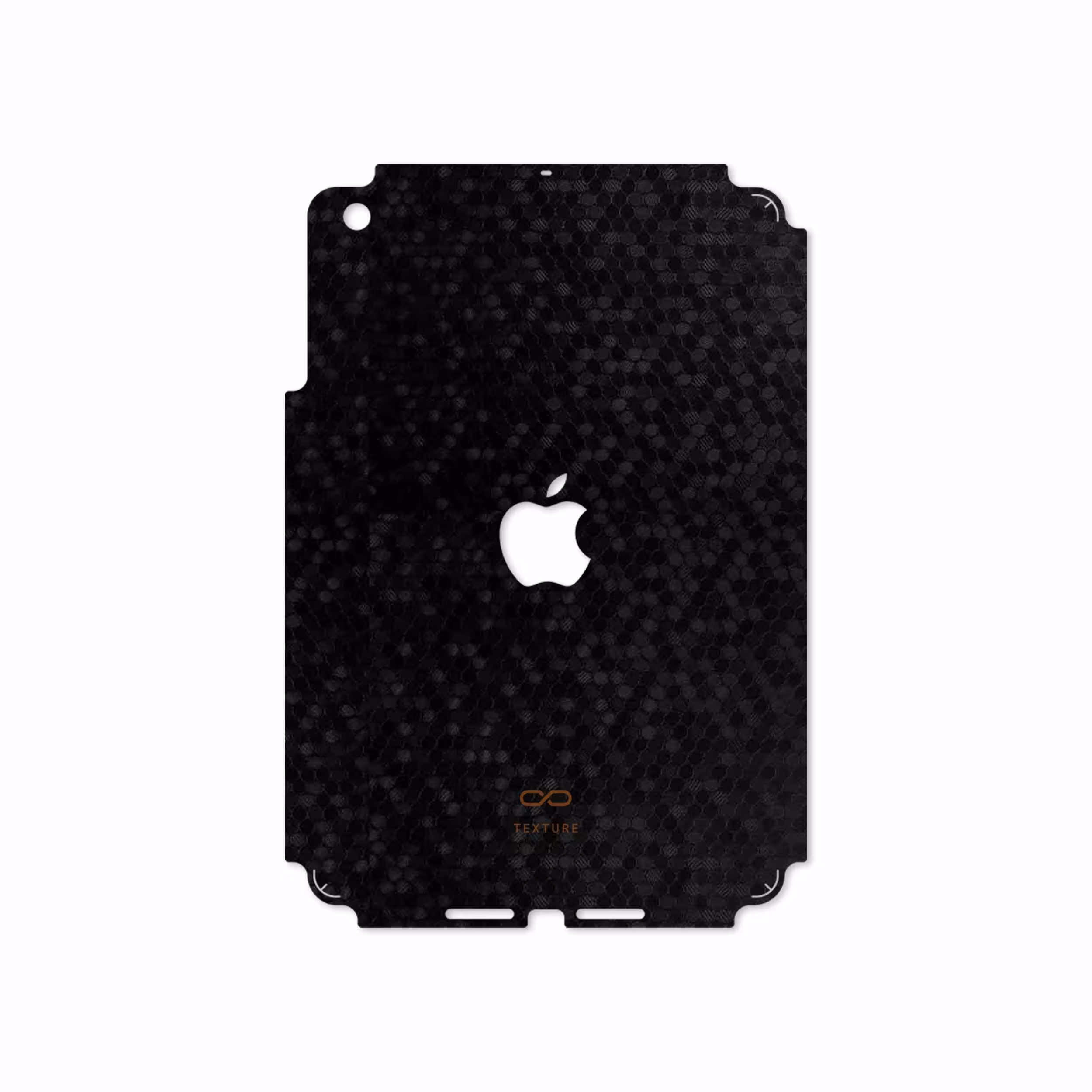برچسب پوششی ماهوت مدل Honey-Comb-Circle مناسب برای تبلت اپل iPad mini 2012 A1432