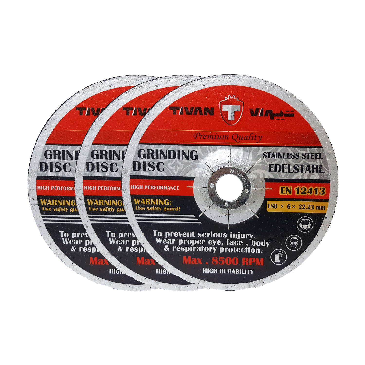  صفحه ساب آهن تیوان مدل HT - 00180x6 مجموعه سه عددی