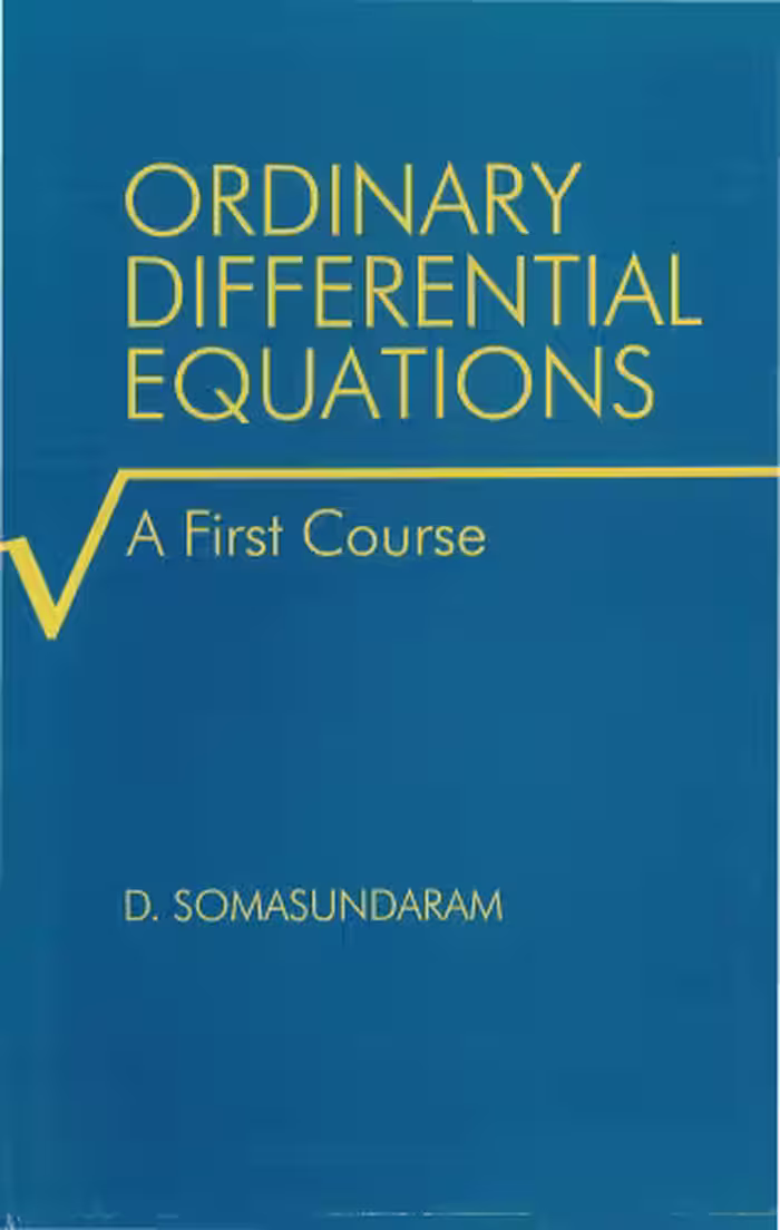 خرید و دانلود نسخه کامل کتاب Ordinary Differential Equations: A First Course
