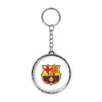 جاکلیدی خندالو طرح باشگاه بارسلونا مدل دوطرفه کد 20942143