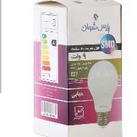 لامپ 9وات پارس شوان ال ای دی  9w led با گارانتی تعویض کارتن 100عددی