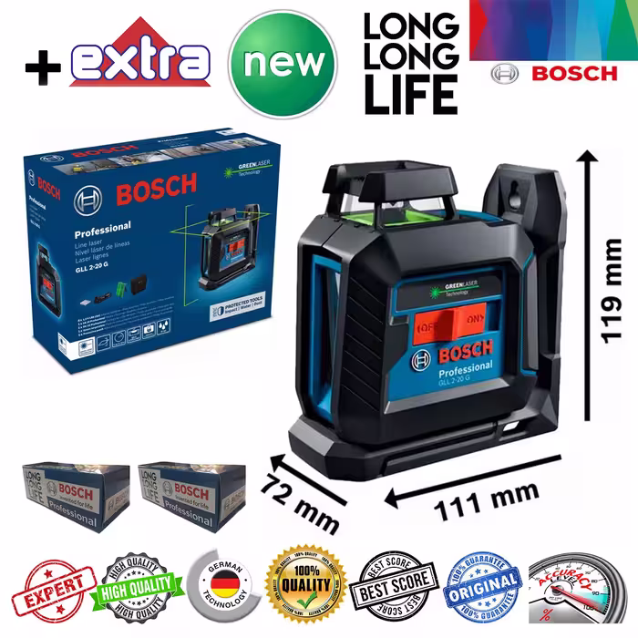 تراز لیزری بوش مدل 360 GLL 2 20 G
