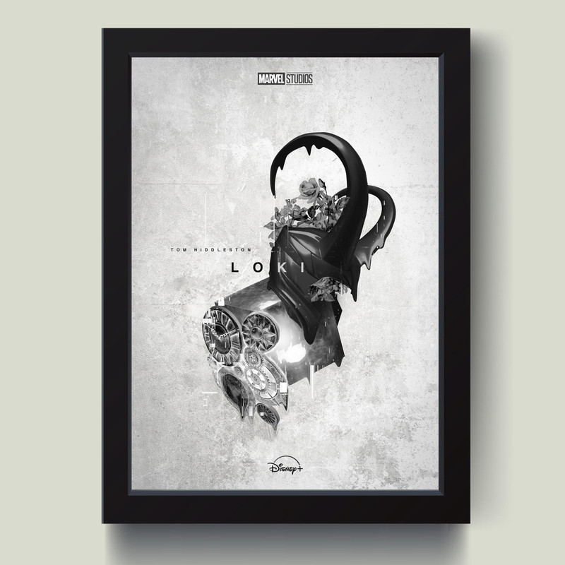 تابلو مدل لوکی LOKI کد MJ131352 | دنیای قاب