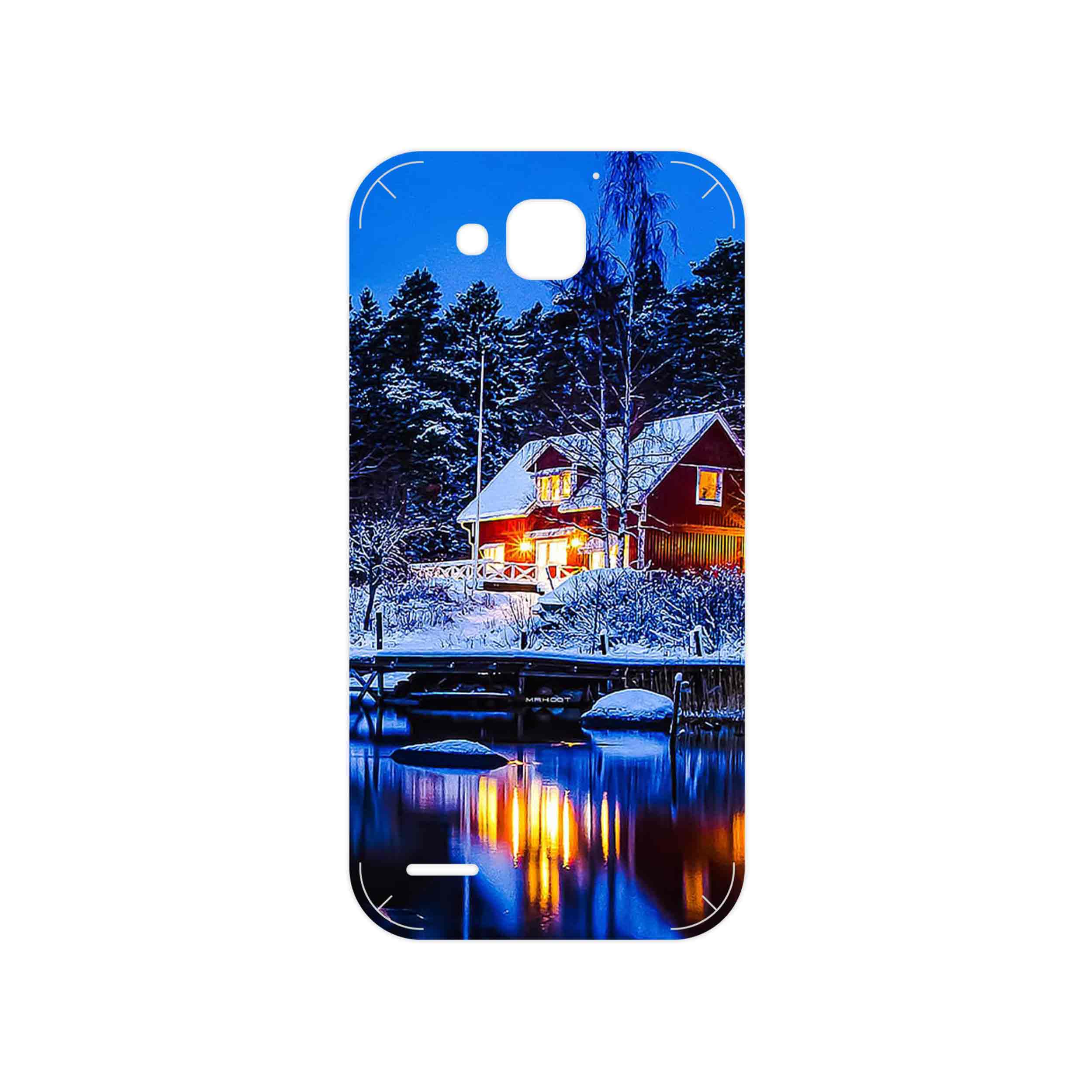 برچسب پوششی ماهوت مدل Winter Season مناسب برای گوشی موبایل آنر 3X G750